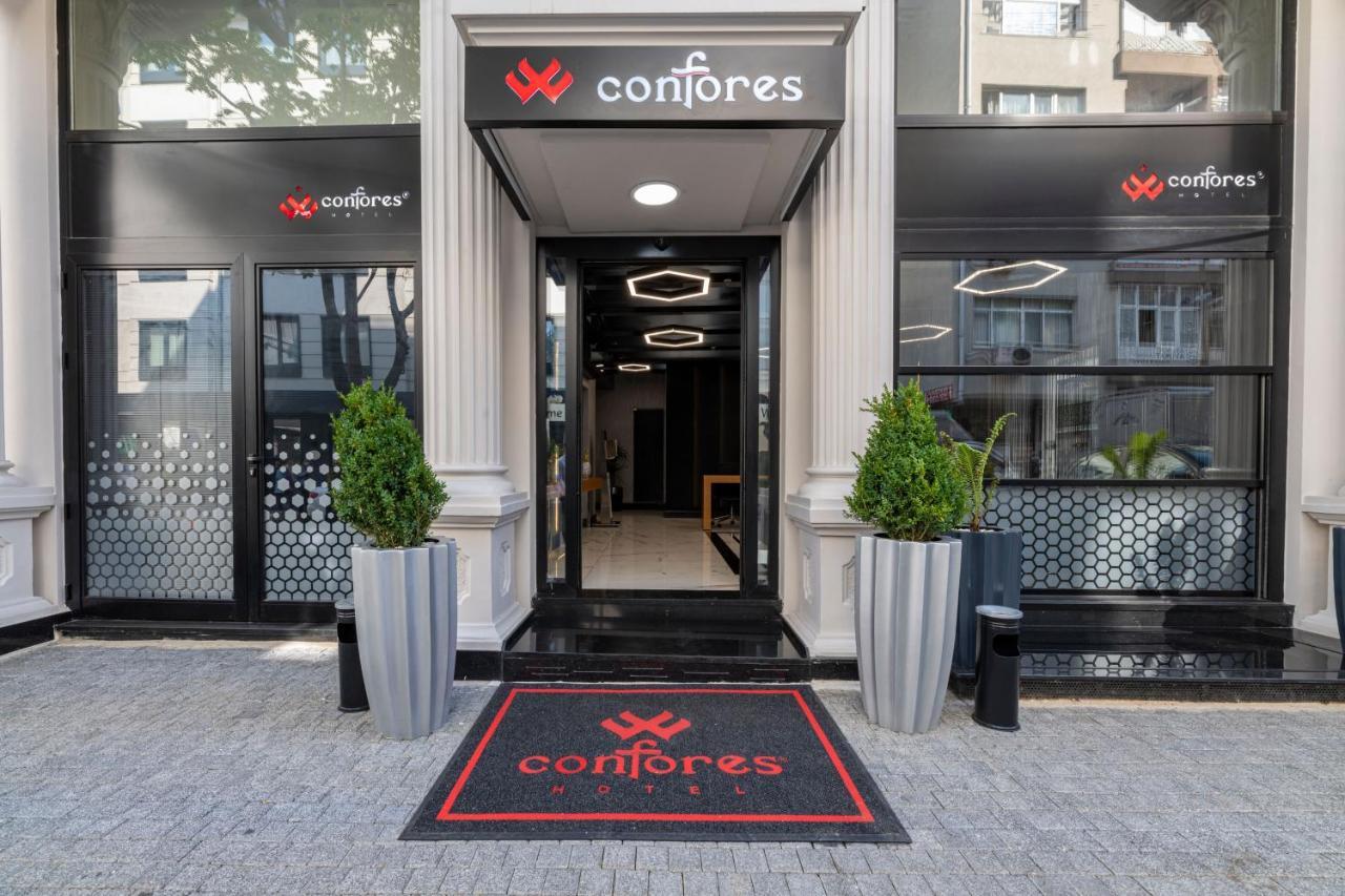 Confores Hotel Istanbul Exterior foto